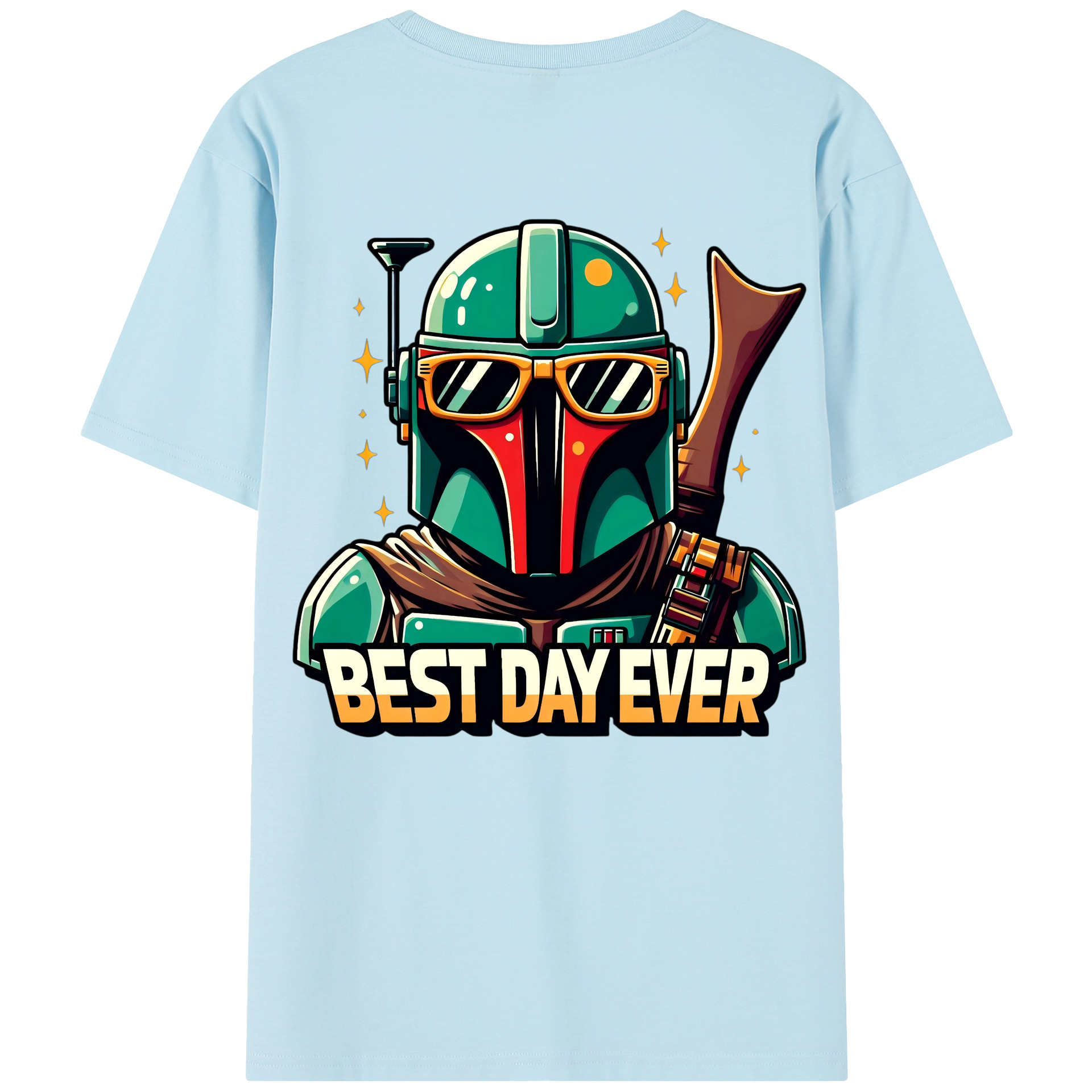 （画像用） スター・ウォーズ Star Wars 綿100％半袖Tシャツ（背面プリント）